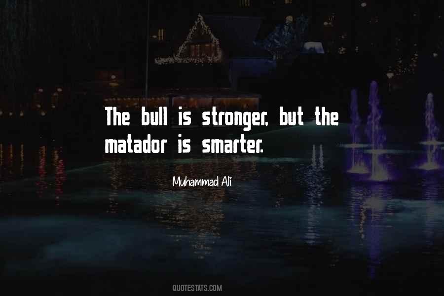 Quotes About Matador #1444032