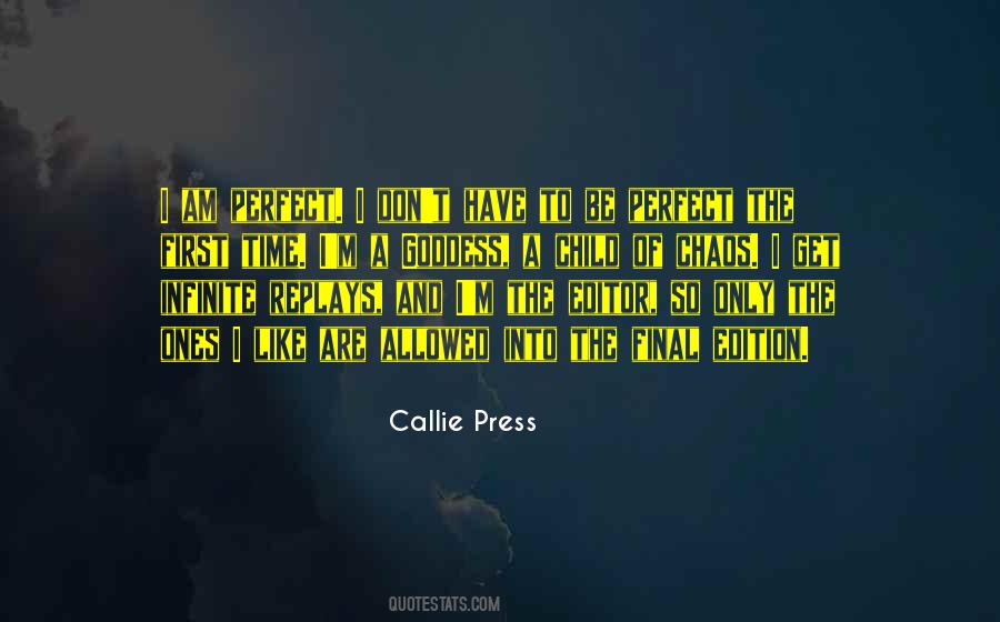Perfect Child Quotes #1603646