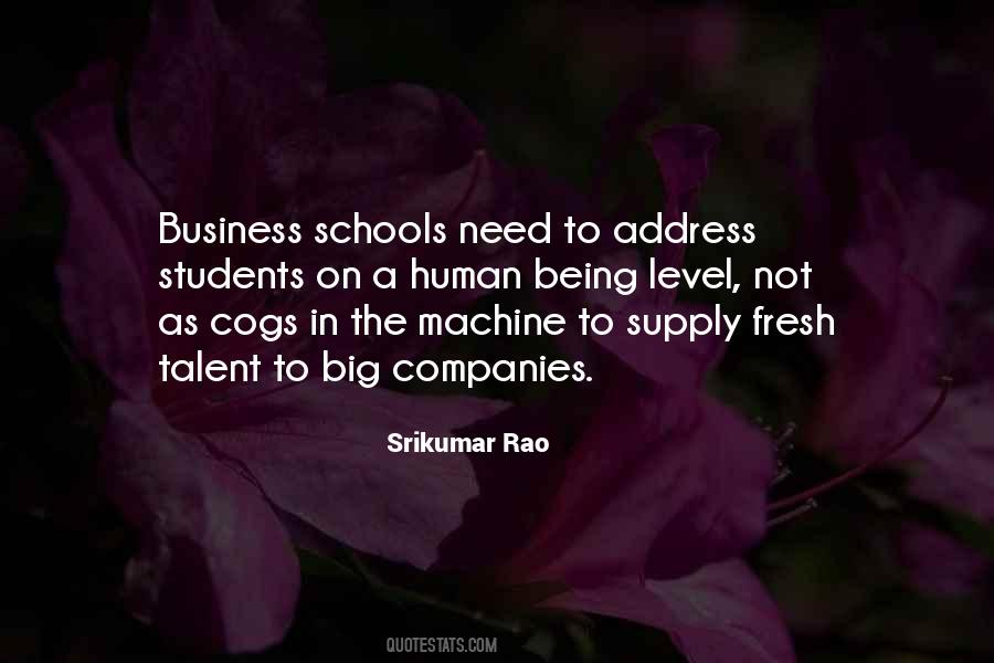 Business Schools Quotes #1098780
