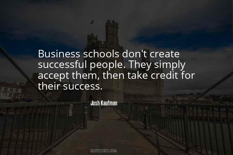 Business Schools Quotes #304174