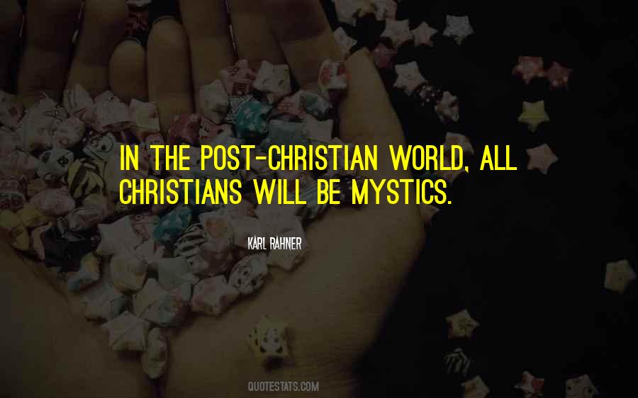 Christian Mystics Quotes #457307