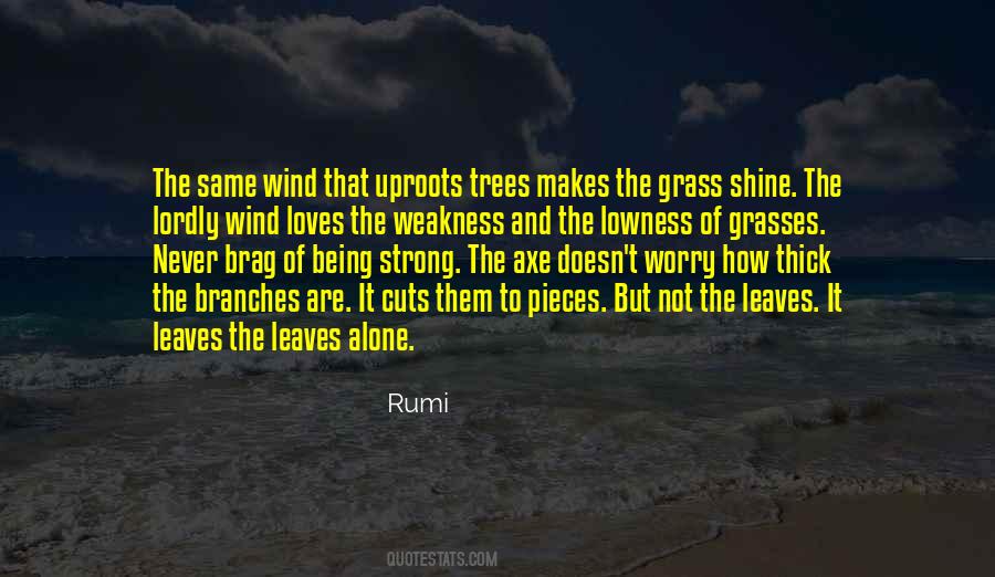 Not Being Strong Quotes #223985