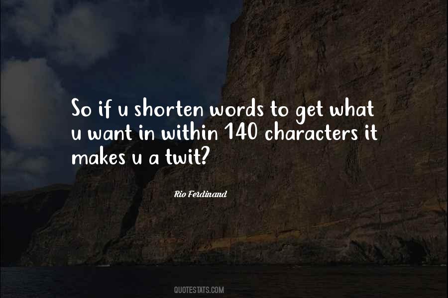 Best 140 Character Quotes #227884