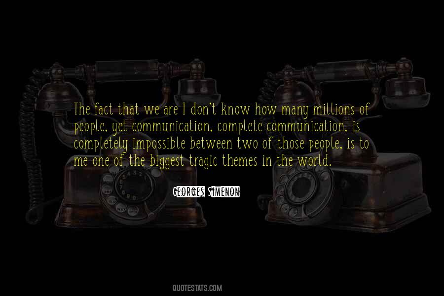Communication World Quotes #658333