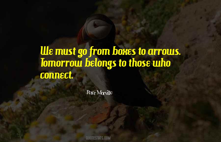 For Tomorrow Belongs Quotes #1477525