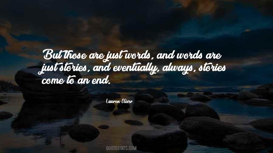 Just Words Quotes #1359089