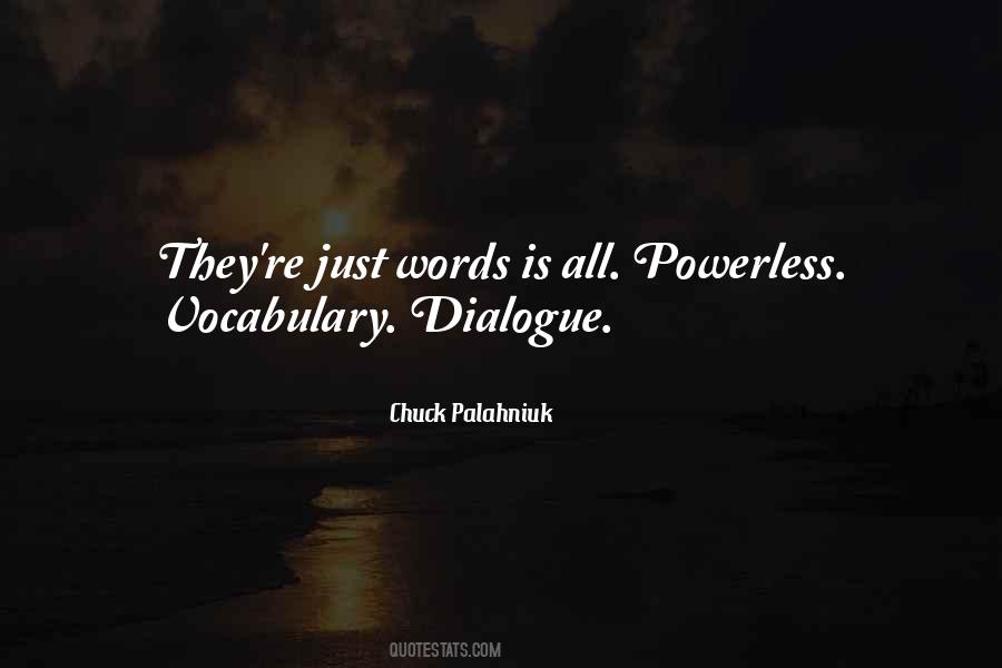 Just Words Quotes #444691