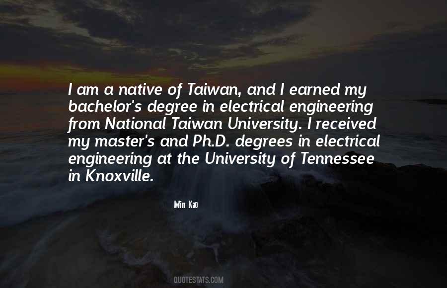 Quotes About Master Degree #688632