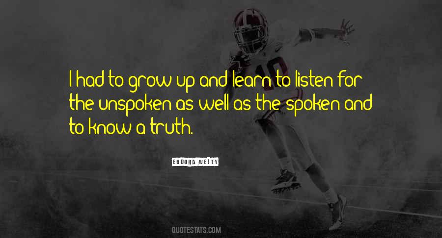 Grow And Learn Quotes #141671