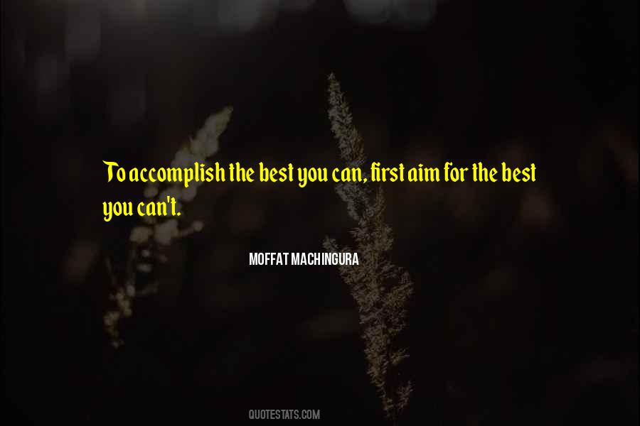 Best Accomplish Quotes #1863193