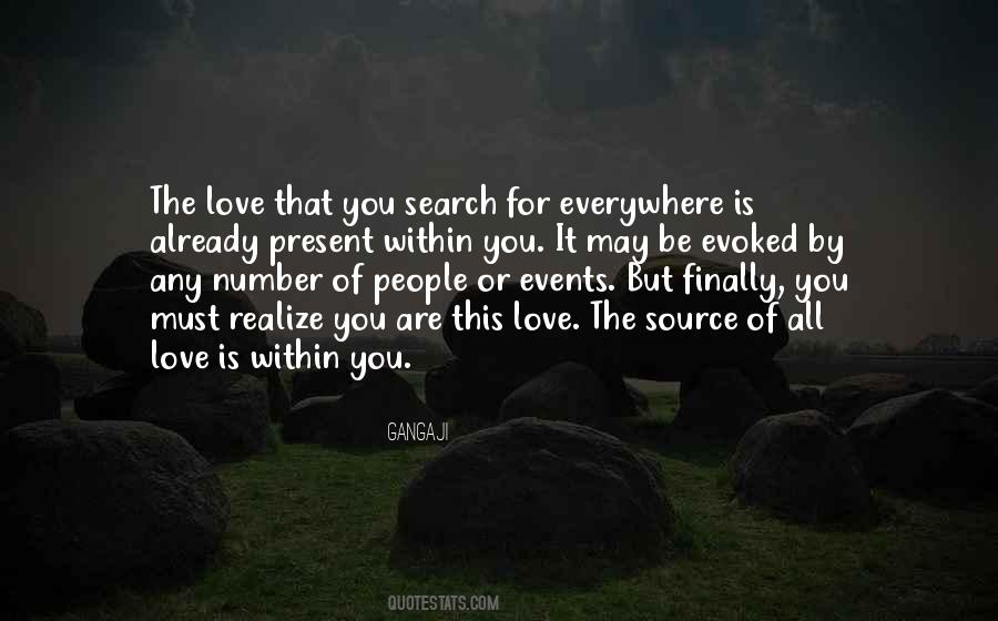 Search Of Love Quotes #1109940
