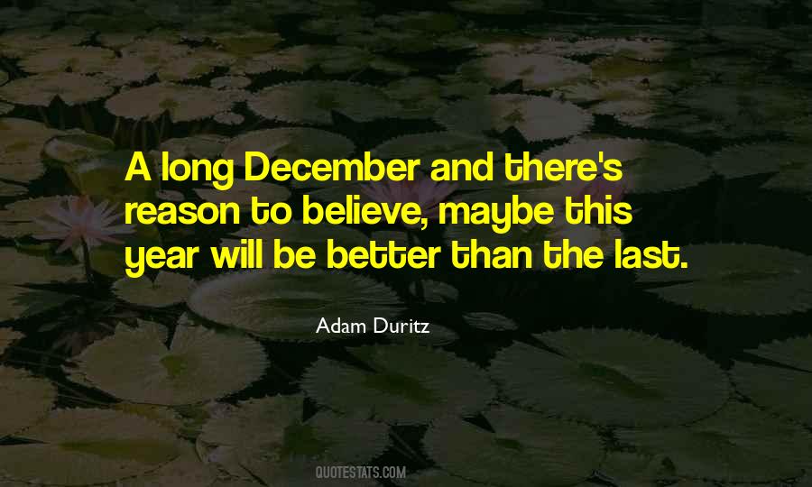 December December Quotes #190748