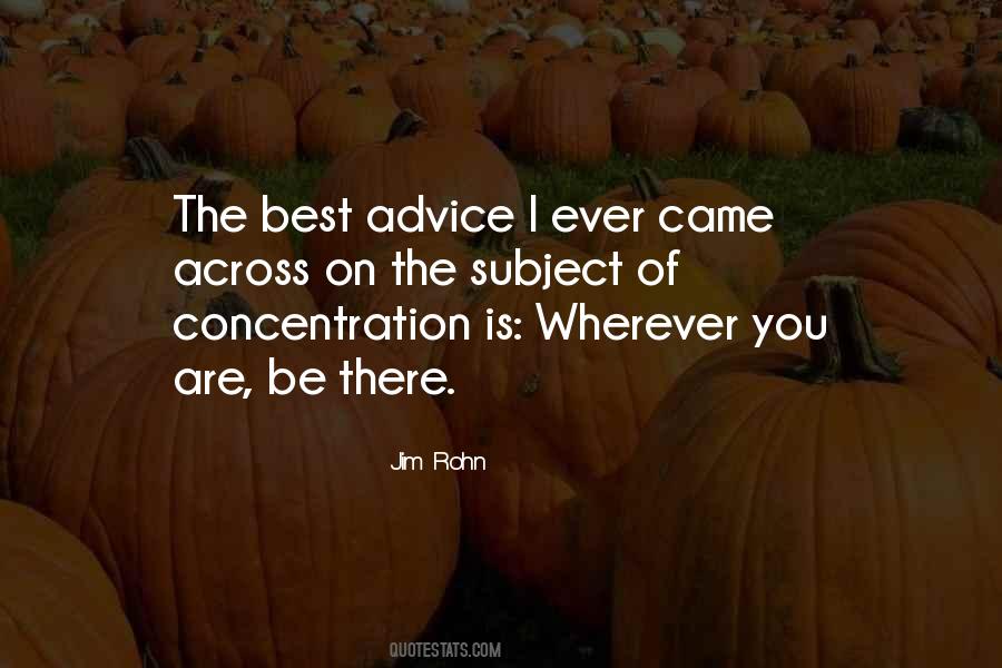 Best Advice Ever Quotes #1821062