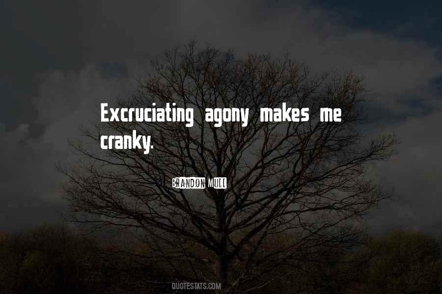 Pain Agony Quotes #1155098
