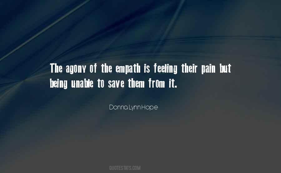 Pain Agony Quotes #314330