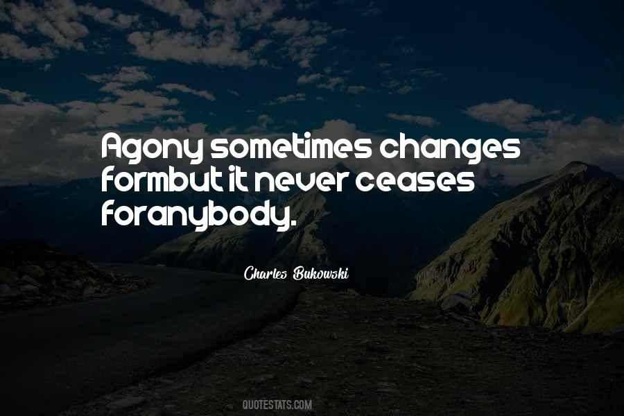 Pain Agony Quotes #785224