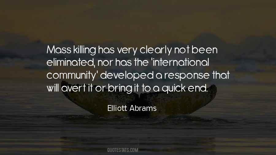 Quotes About Mass Killing #822220