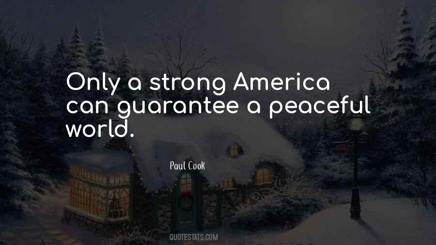 Strong America Quotes #1352788