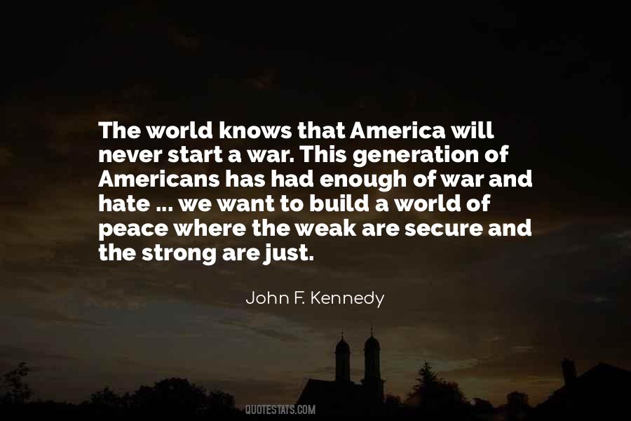 Strong America Quotes #1368848
