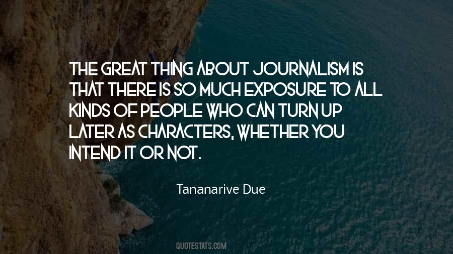 Great Journalism Quotes #423945