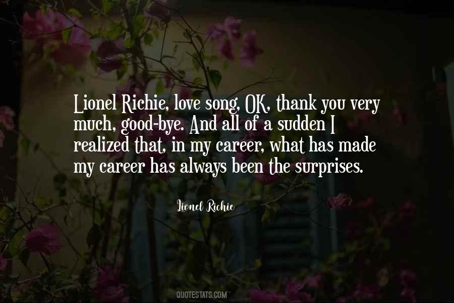 I Realized Love Quotes #469548