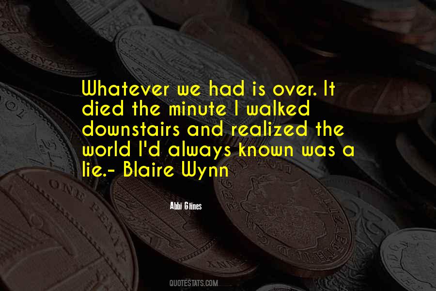 I Realized Love Quotes #54369