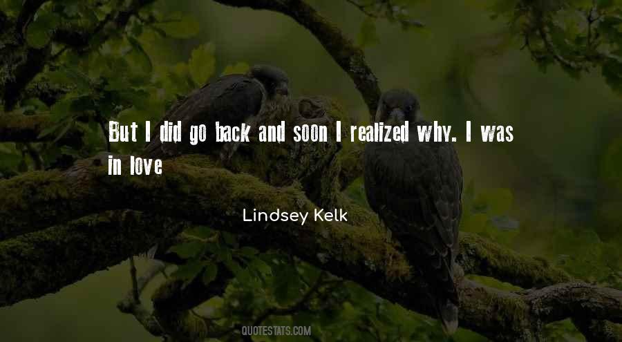I Realized Love Quotes #98688