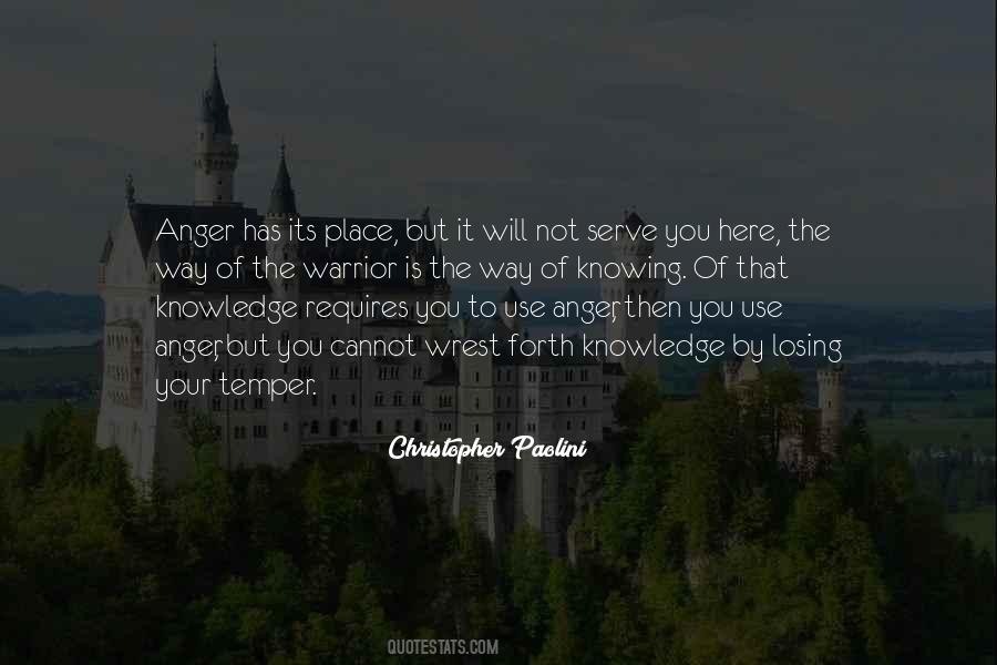 Way Of The Warrior Quotes #1540710