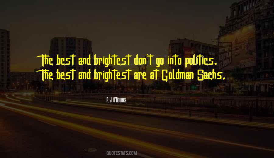 Best And Brightest Quotes #175665