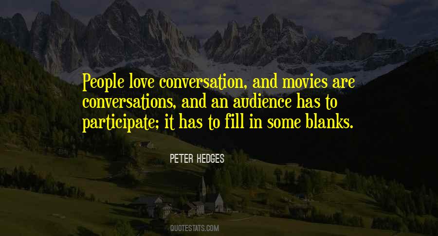 Love Conversation Quotes #1040780