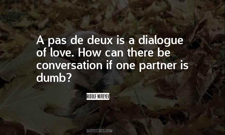 Love Conversation Quotes #58607