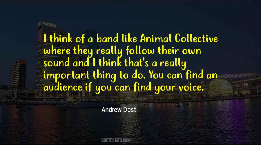 Best Animal Collective Quotes #476449