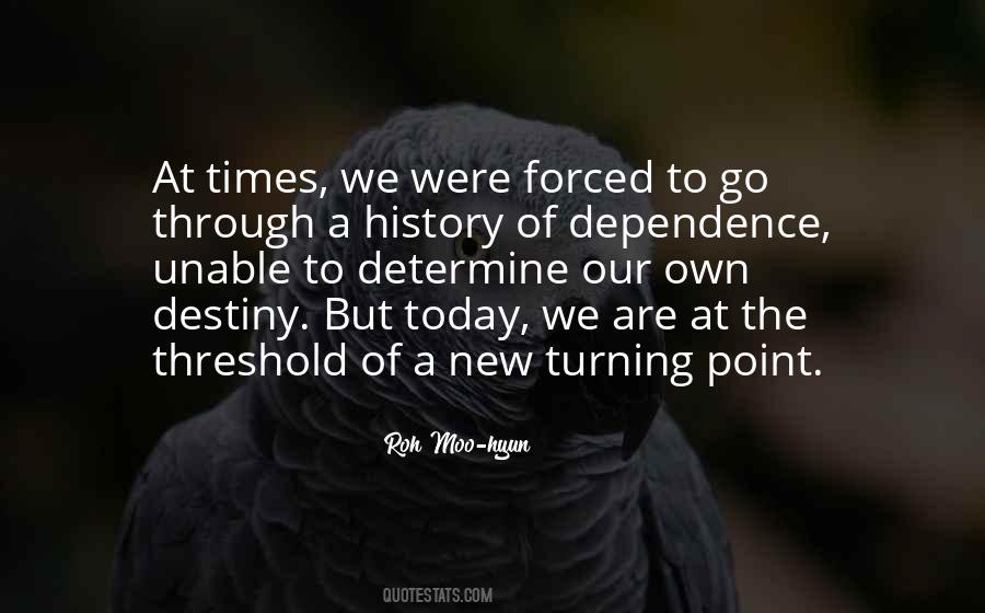 Quotes About The Turning Point #548303 Quotes About The Turning Point #548303