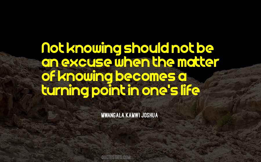 Quotes About The Turning Point #726926 Quotes About The Turning Point #726926