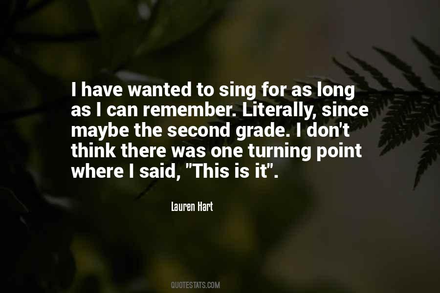 Quotes About The Turning Point #843003 Quotes About The Turning Point #843003