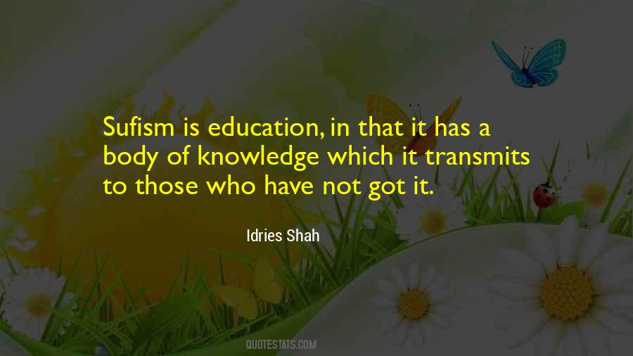 Sufi Wisdom Quotes #568715