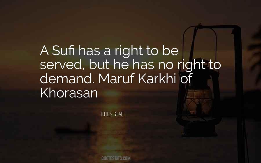 Sufi Wisdom Quotes #963254