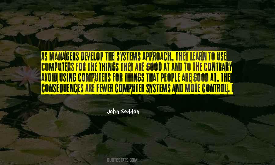Systems Approach Quotes #61685