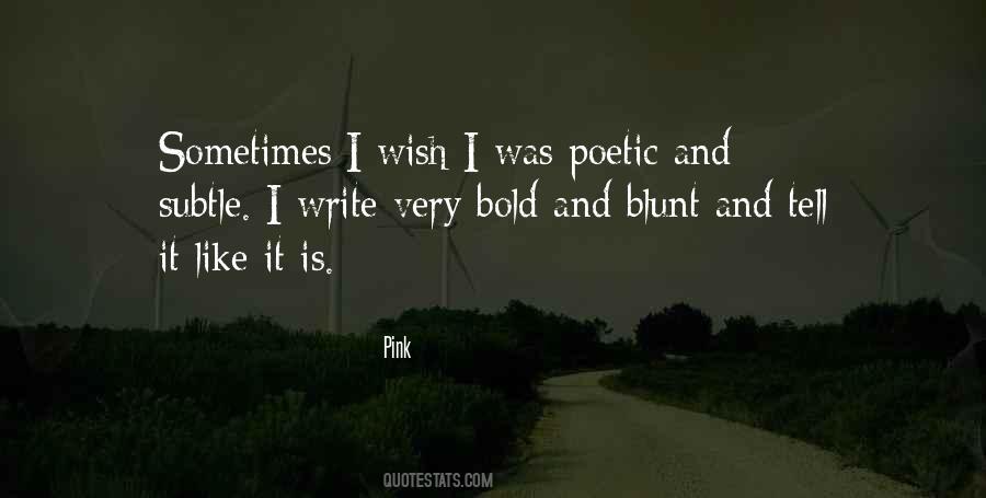 I Wish I Was Quotes #1403534