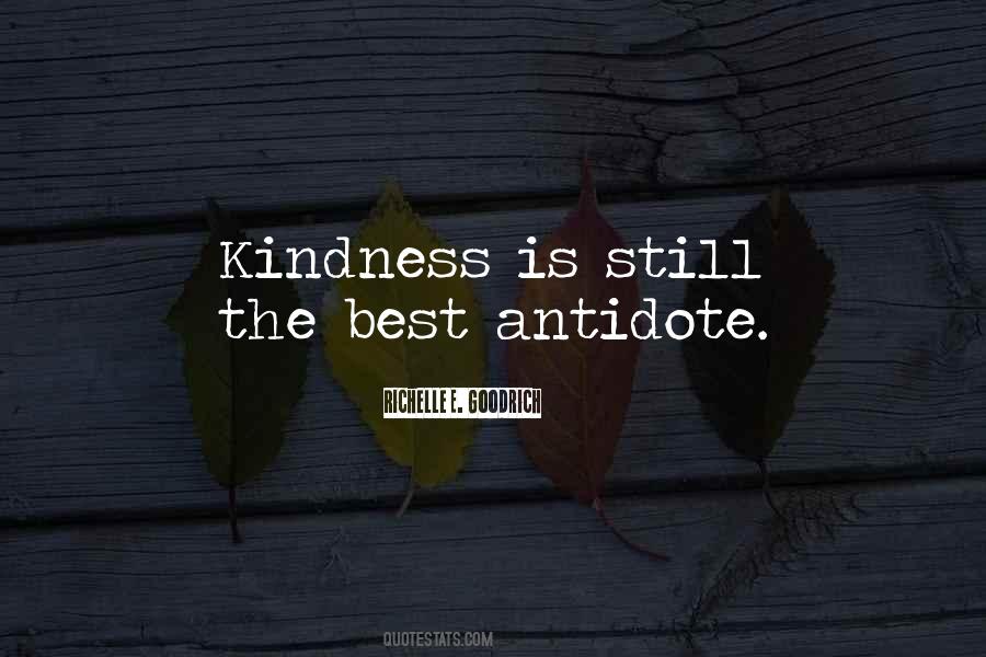 Best Antidote Quotes #1057500