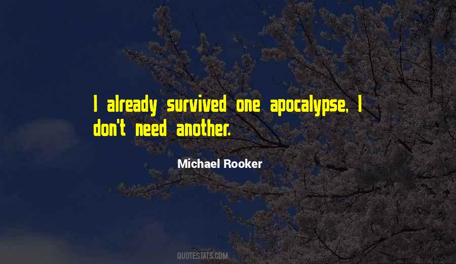 Best Apocalypse Quotes #99643