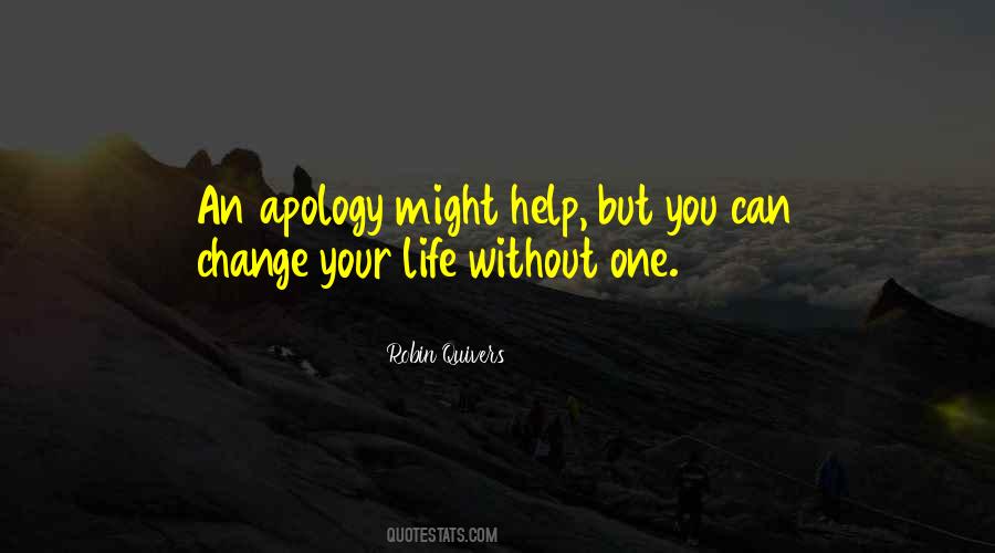 Best Apology Quotes #107382