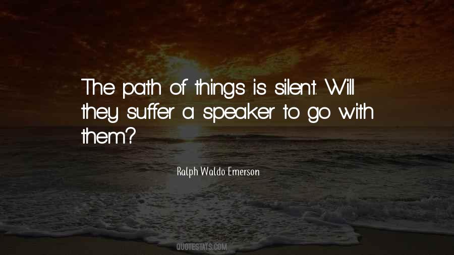 Non Suffering In Silence Quotes #1165339