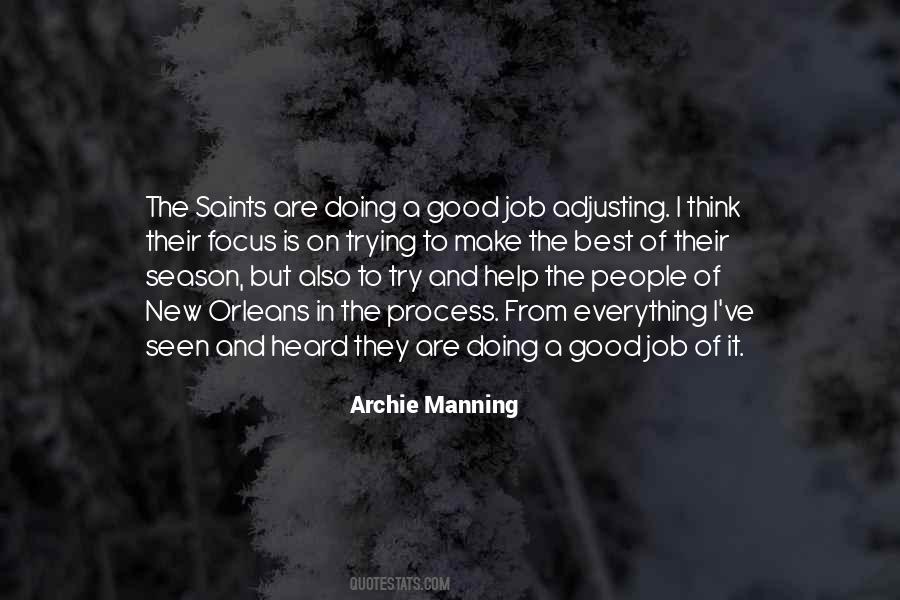 Best Archie Manning Quotes #279377