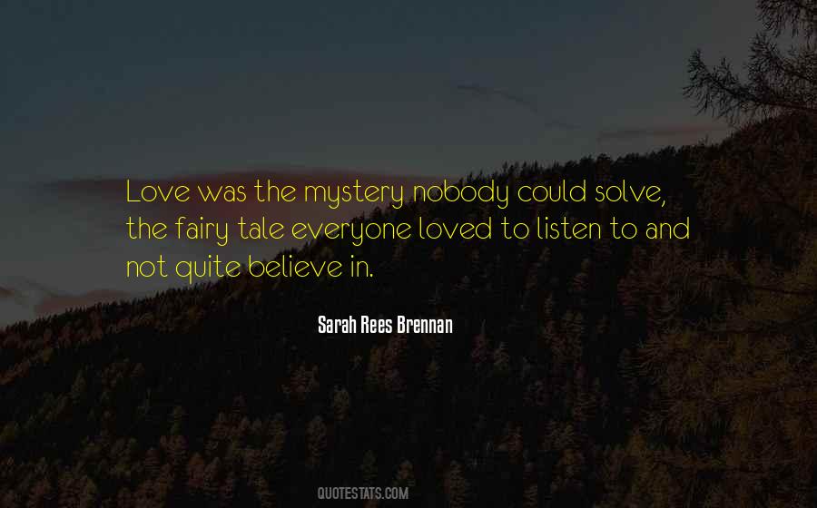 Fairy Tale Love Quotes #1774256