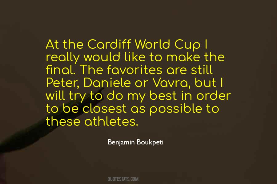 Best Athletes Quotes #1746674