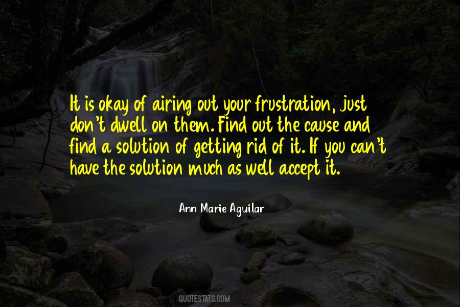 Find A Solution Quotes #1371980