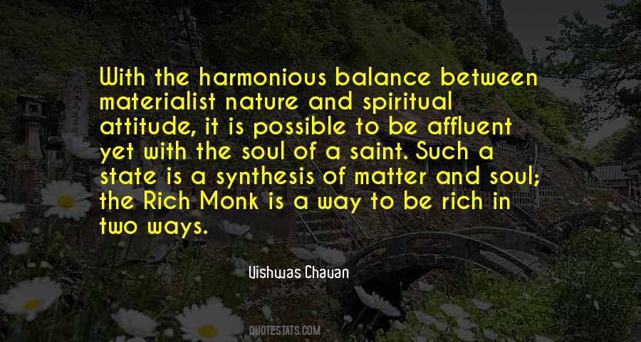 Spiritual Balance Quotes #161594