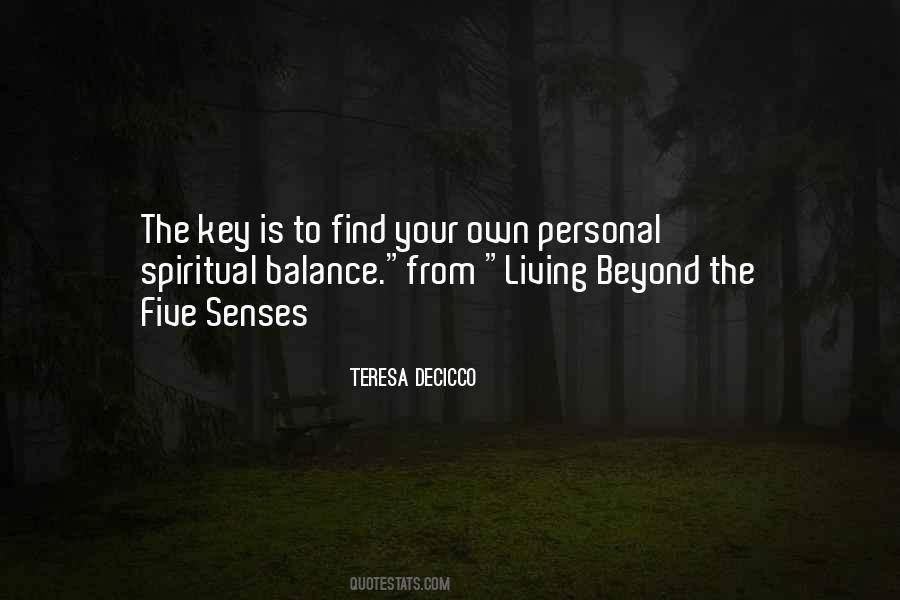 Spiritual Balance Quotes #338989