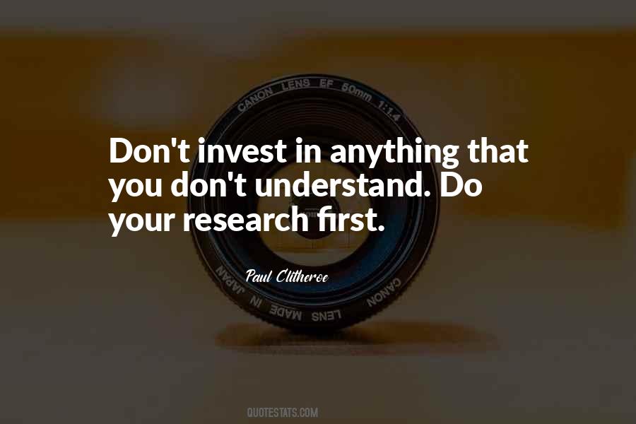 Do Your Research Quotes #1038109